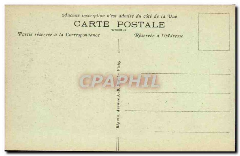 Old Postcard Environs d & # 39Yssingeaux Buckle Lignon