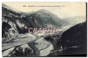 Old Postcard Dauphine Line of Mure and Drac