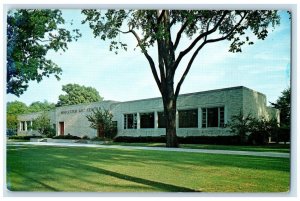 c1960 Worcester Art Center Lawrence University Field Appleton Wisconsin Postcard