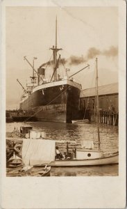 Steamer 'Ningchow' China Mutual Steam Navigation Company Ship RPPC Postcard G83