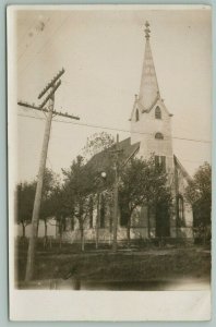 RPPC 10 Churches~Some Congregations~Steeples~.New Construction~Belfries~1905-20s 