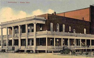 Auditorium Vinita Oklahoma 1910c postcard