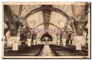 Old Postcard Lisieux Basilica Crypt