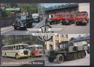 Road Transport Postcard - IFA - Oldtimer Treffen Werdau  T5422