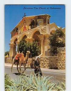 Postcard The Church of Gethsemane, Jerusalem, Israel