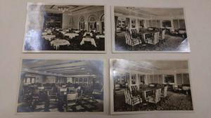 Group of 4 Norddeutscher Loyyd Europe Interior Views Real Photo PCs J46095