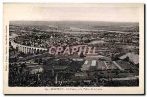 Sancerre - The Viaduct and the Loire Valley - Old Postcard