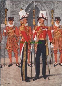Military Postcard-Kings Body Guard, Yeoman of The Guard,Artist A.Barbosa RR18789