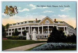 c1910 The Clifton Hotel Niagara Falls Ontario Canada Unposted Postcard 