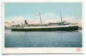Steamer Tionesta Great Lakes Passenger Ship 1907c postcard