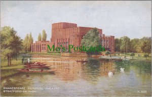 Warwickshire Postcard -Shakespeare Memorial Theatre, Stratford-On-Avon RS30227