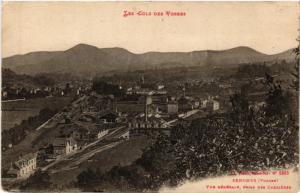 CPA Les Cols des Vosges - SENONES - Vue générale - pris de la. (456152)