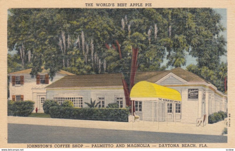 DAYTONA BEACH , Florida , 1930-40s ; Johnson's Coffee Shop