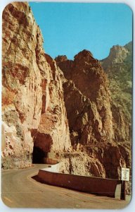 M-92624 Road Tunnel and Cliffs at Buffalo Bill Dam Cody Wyoming