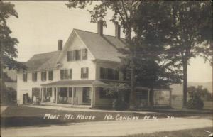 North Conway NH Mort Mt House c1910 Real Photo Postcard