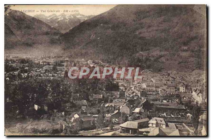 Old Postcard Luchon General view