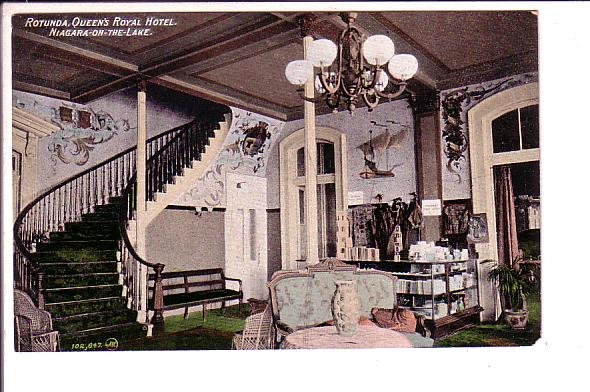 Rotunda, Queen's Royal Hotel,  Niagara-on-the-Lake, Ontario, Interior