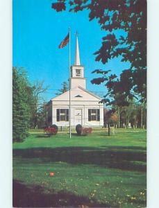 Unused Pre-1980 CHURCH SCENE Marshfield Massachusetts MA p3814@