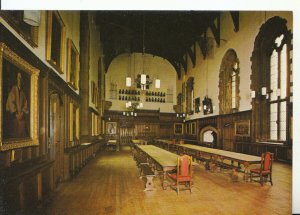 Durham Castle Postcard - The Great Hall - Ref 19023A