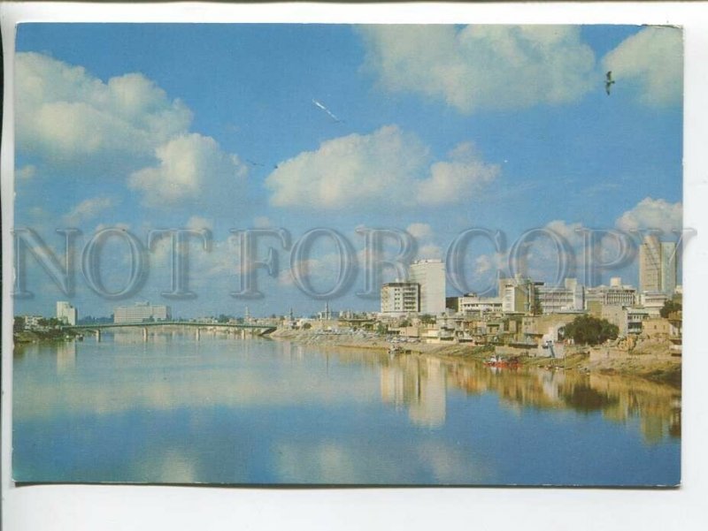 464361 Iraq Baghdad Tigris river Old postcard