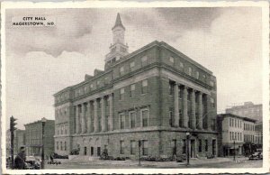 Maryland Hagerstown City Hall 1943 Dexter Press