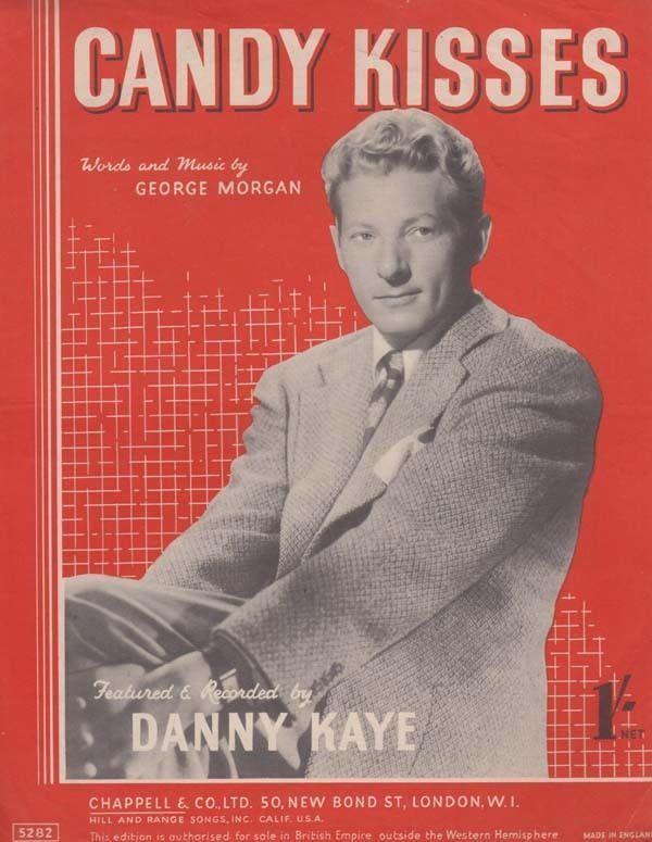 Candy Kisses Danny Kaye 1940s Sheet Music