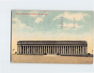 Postcard State Education Building Albany New York USA