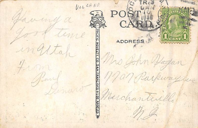 Mt. Lassen Eruption CA