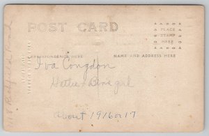 Flint MI Michigan Cute Iva Congdon Vankinkle Baumgardner Fam Studio Postcard P28