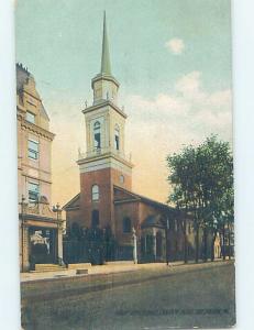 Divided-Back CHURCH SCENE Easton - Near Allentown Pennsylvania PA G4396