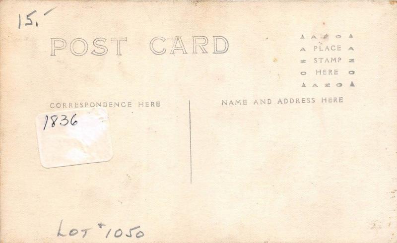 D16/ Shawnee Ohio Postcard RPPC Perry County c1910 O.L.P. Sub Station Electric