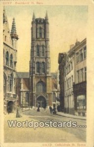 Cathedrale St Bavon Gand, Belgium Unused 