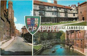 'Modern Postcard Queens'' College Cambridge'
