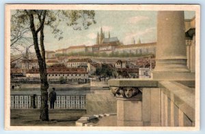 PRAGUE Hradčany od Parlamentu CZECH REPUBLIC Postcard