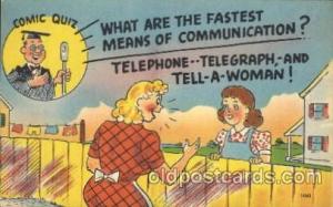 Comic, Comics Postcard Post Card  