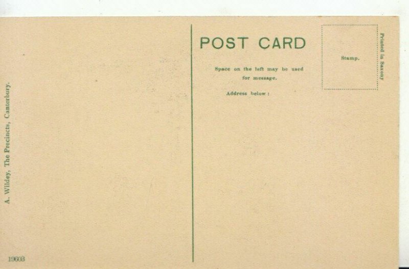 Kent Postcard - Christ Church Gate - Canterbury - Ref TZ9869