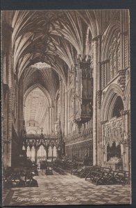 Cambridgeshire Postcard - Ely Cathedral, Choir West  RS7420