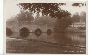 Derbyshire Postcard - Bakewell Bridge   U1703