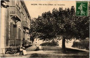 CPA SAUJON - Villa du Parc - Les Jardins (480727)