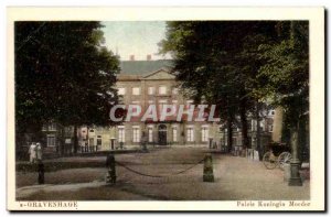 Netherlands Old Postcard Gravenhage Paleis Koningin Moeder