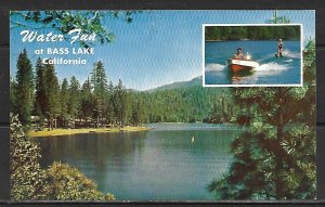 California, Bass Lake - Water Fun - [CA-412]