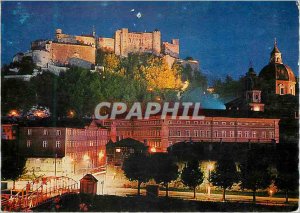 Postcard Moderne Salzburg The City of Festivals