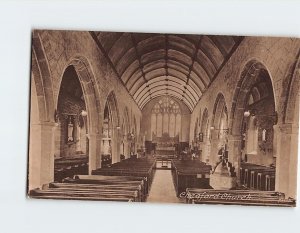 Postcard Chagford Church, Chagford, England