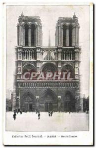 Paris - 4 - Diary - Notre Dame - Old Postcard