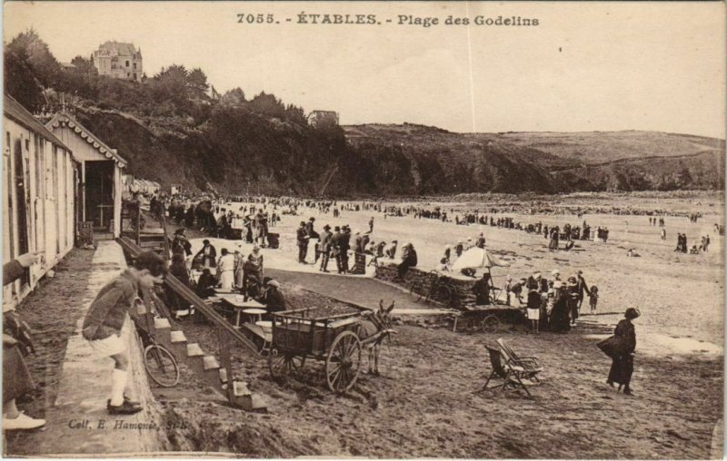 CPA ETAPLES Plage des Godelins (979751)