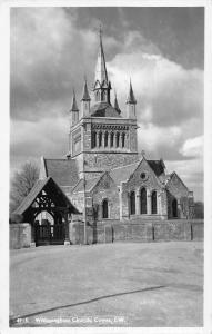 uk33270 cowes whippingham church isle of wight  real photo uk