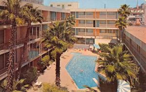 El Segundo California LAX Airport Hacienda Hotel Vintage Postcard K55792