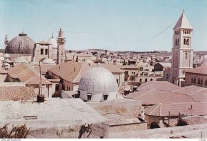 JERUSALEM, Israel, PU-1962; View Of The Old City