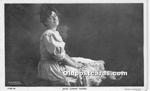 Miss Carrie Moore Theater Actor / Actress 1907 