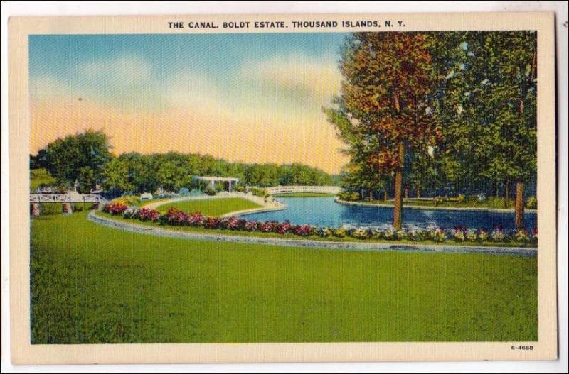 Canal, Boldt Estate, 1000 Islands NY